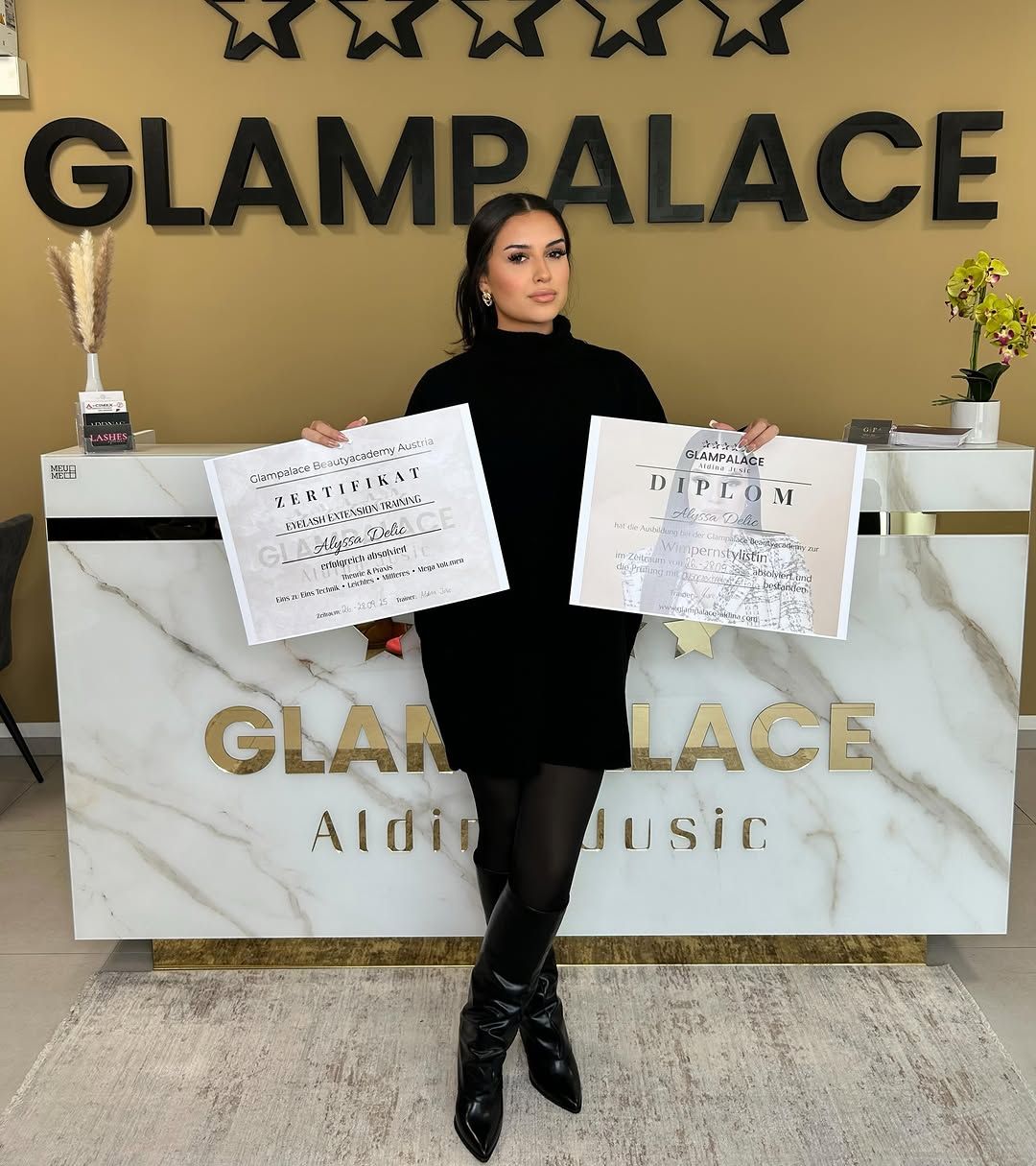 Alyssa Delic, Certified Lash Artist bei DivaLash Beauty